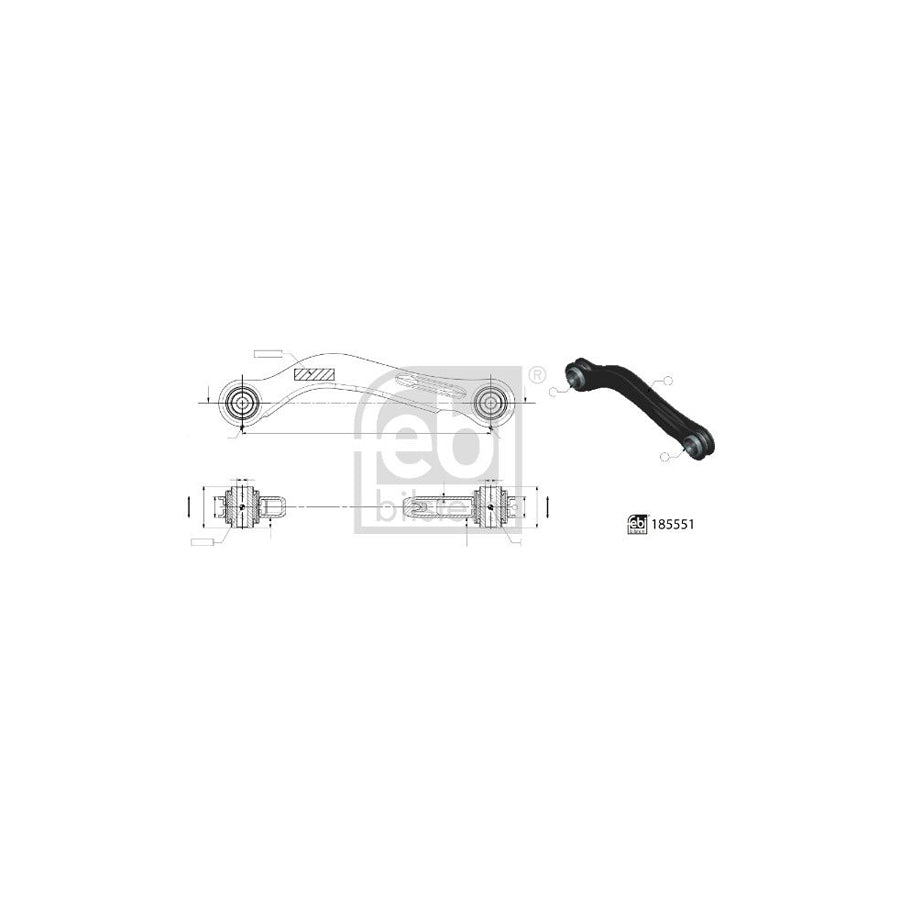 Febi Bilstein 185551 Suspension Arm