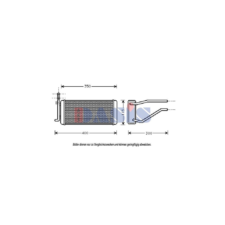 AKS Dasis 379004N Heater Matrix For Jaguar Xj Saloon | ML Performance UK