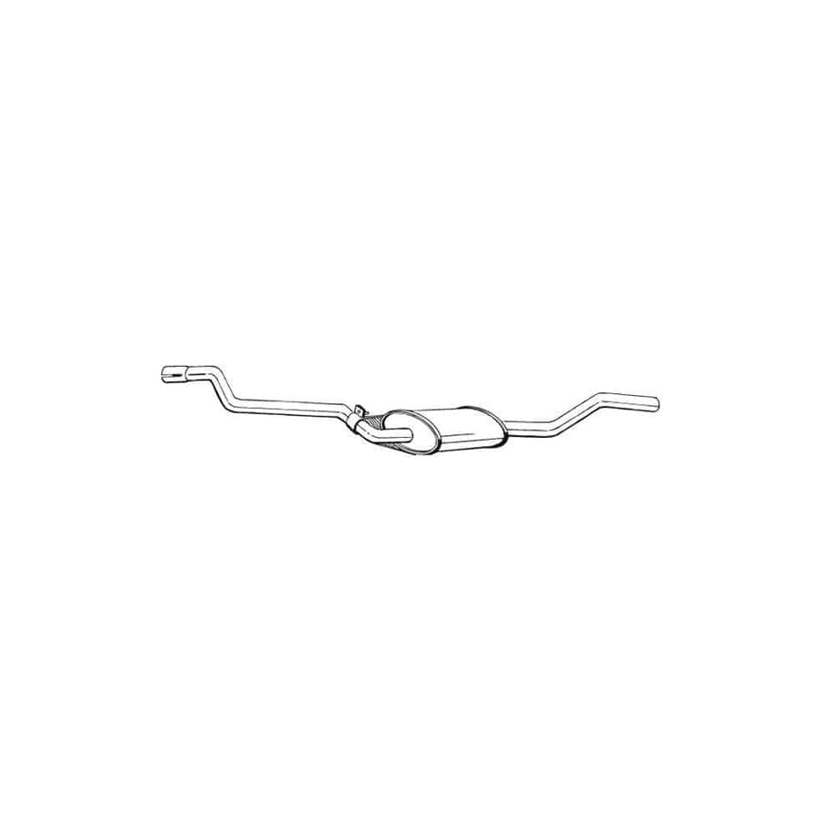 Bosal 285-067 Middle Silencer