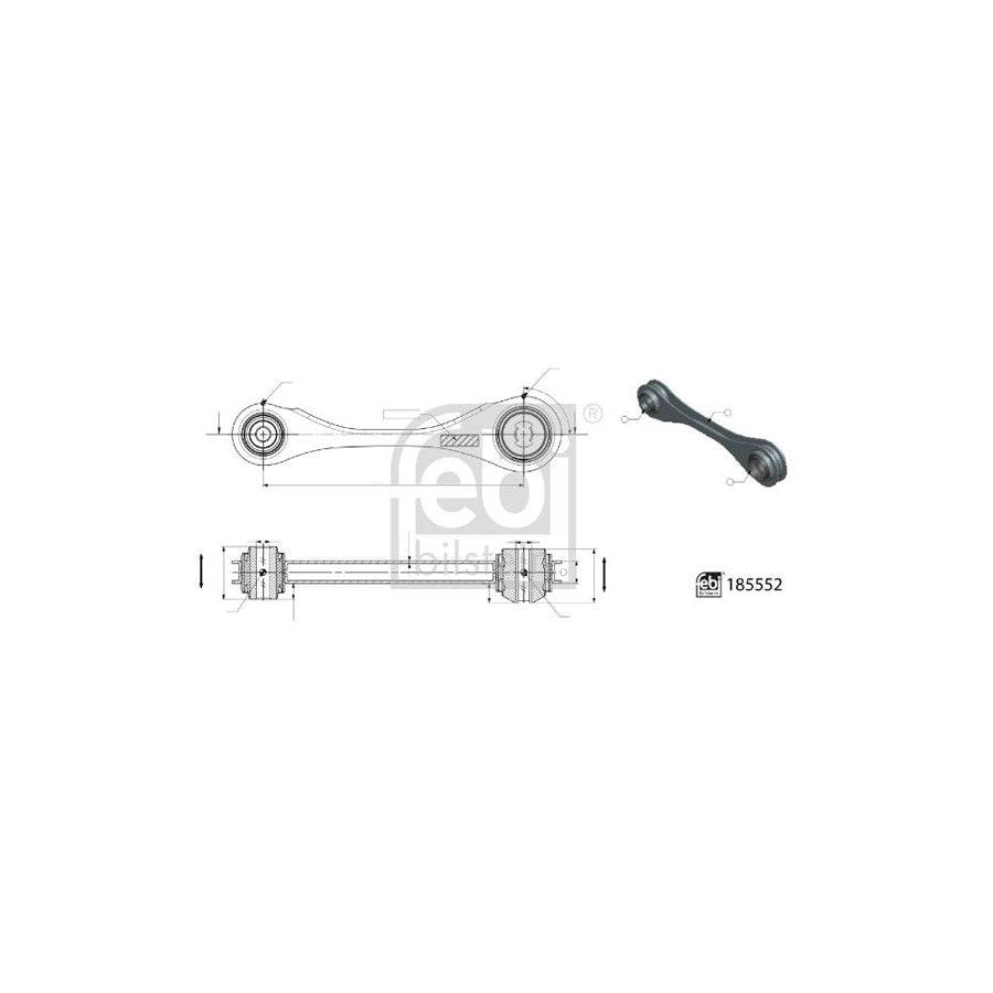 Febi Bilstein 185552 Suspension Arm