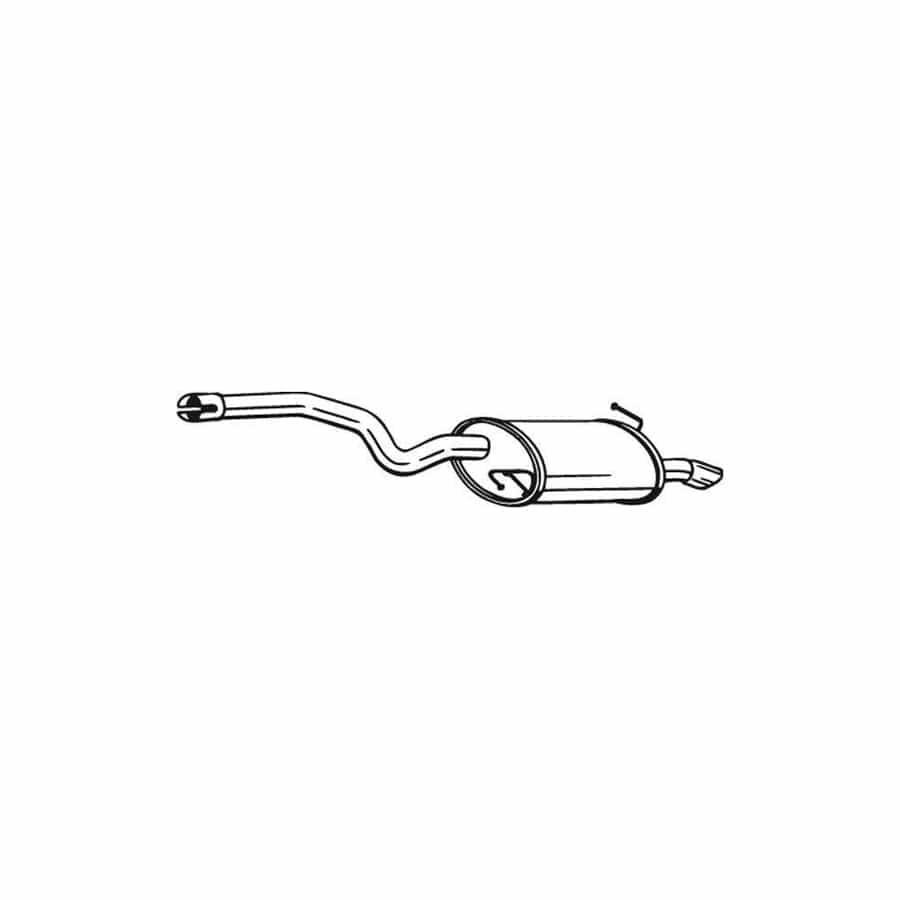 Bosal 105-229 Rear Silencer For Audi A4