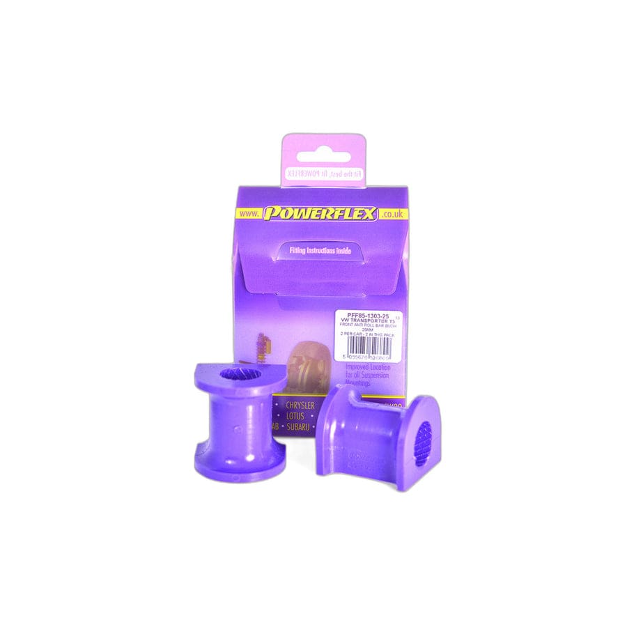 Powerflex PFF85-1303-25 VW Front Anti Roll Bar Bush 25mm (Inc. T6 & T5 Transporter) | ML Performance UK Car Parts