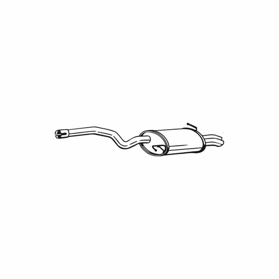 Bosal 105-221 Rear Silencer For Audi A4