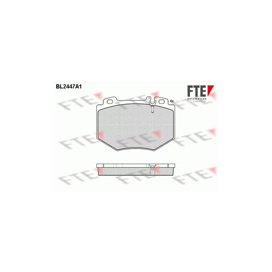 Fte BL2447A1 Brake Pad Set Suitable For Mercedes-Benz S-Class Saloon (W220) | ML Performance UK Car Parts