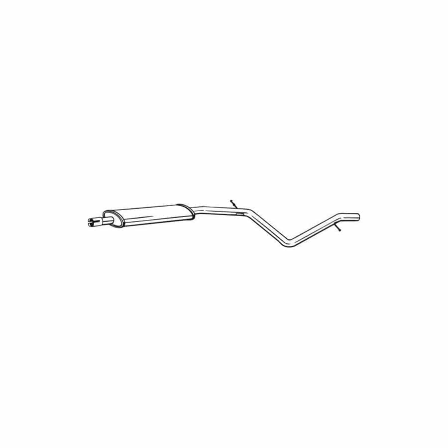 Bosal 285-385 Middle Silencer