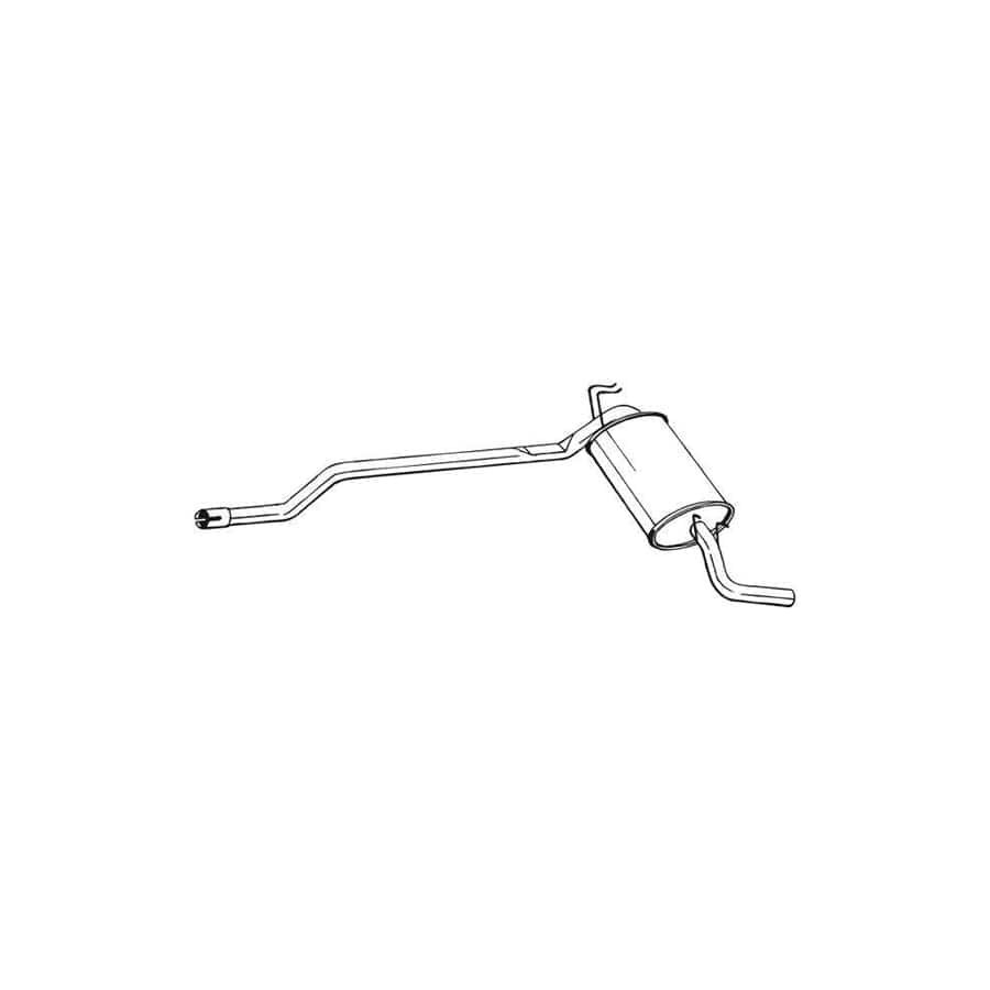 Bosal 283-073 Rear Silencer For Seat Ibiza I Hatchback (021A)