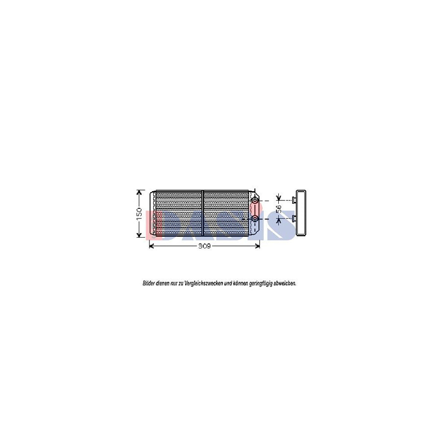 AKS Dasis 379006N Heater Matrix For Land Rover Discovery | ML Performance UK