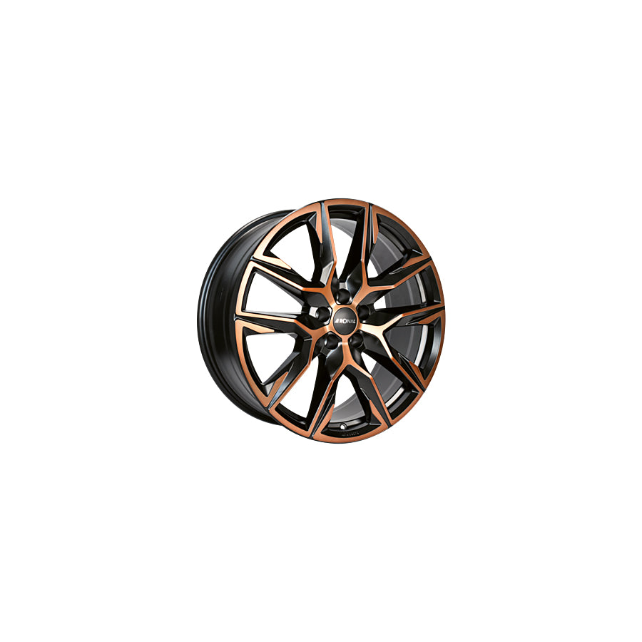 Ronal R71 8.5x20 ET41 71R0855.153/9212 Jetblack-Copper matt Wheel | ML Performance UK Car Parts