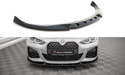 Maxton Design BM-4-G26-MPACK-GC-FD2T Front Splitter V.2 BMW Series 4 Gran Coupe M-Pack G26 | ML Performance UK Car Parts