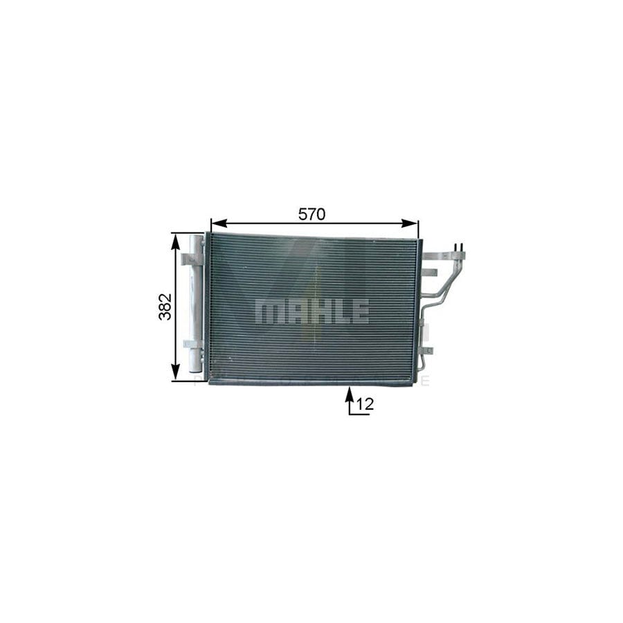 MAHLE ORIGINAL AC 442 000P Air conditioning condenser with dryer | ML Performance Car Parts