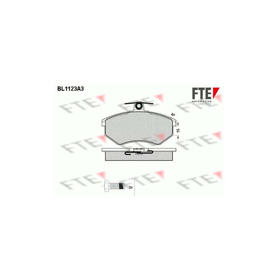 Fte 9010035 Brake Pad Set | ML Performance UK Car Parts