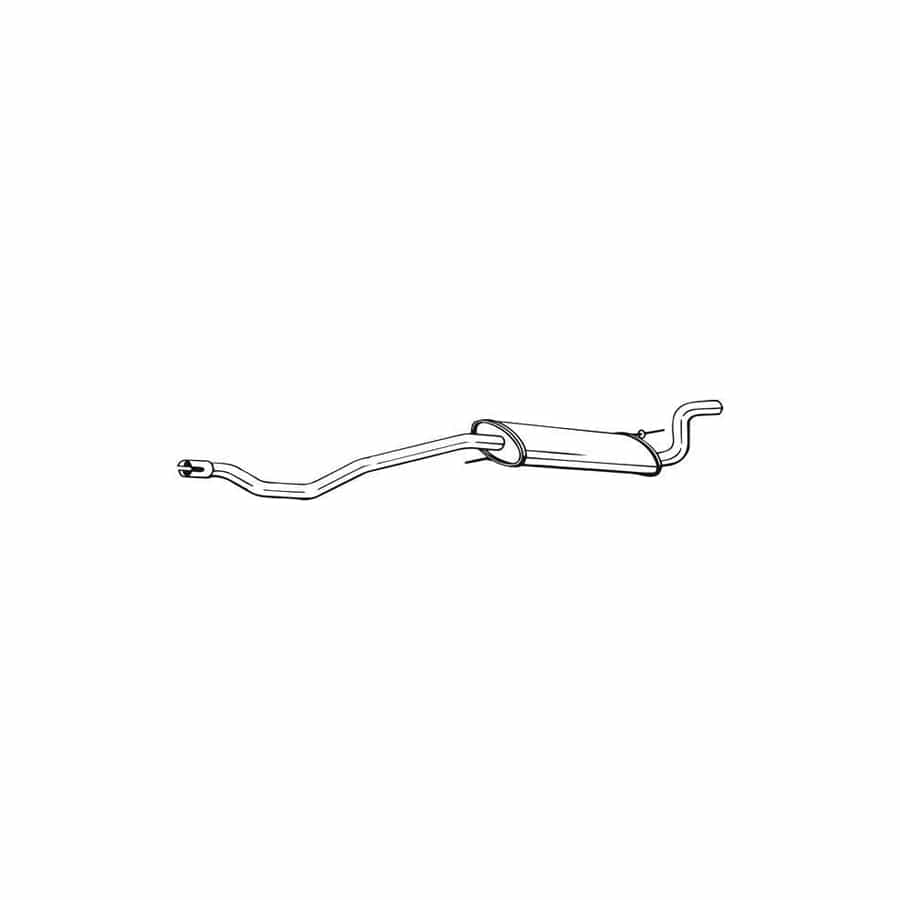 Bosal 283-595 Rear Silencer For Vw Transporter