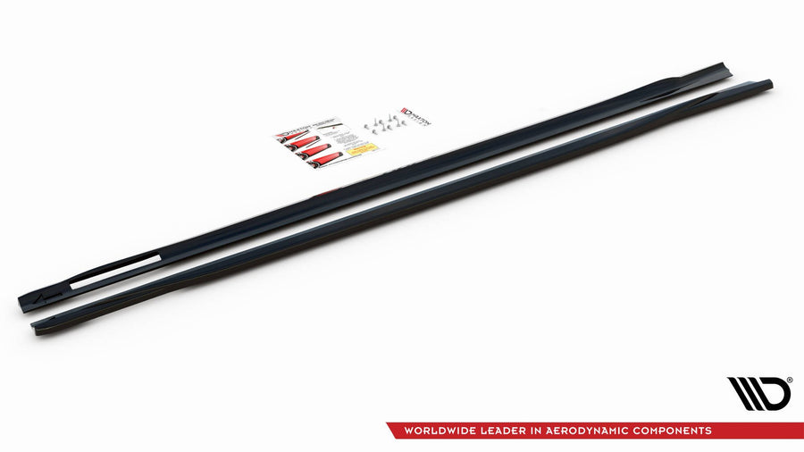 Maxton Design BMW Series 4 M-Pack G22 Side Skirts Diffusers V.3