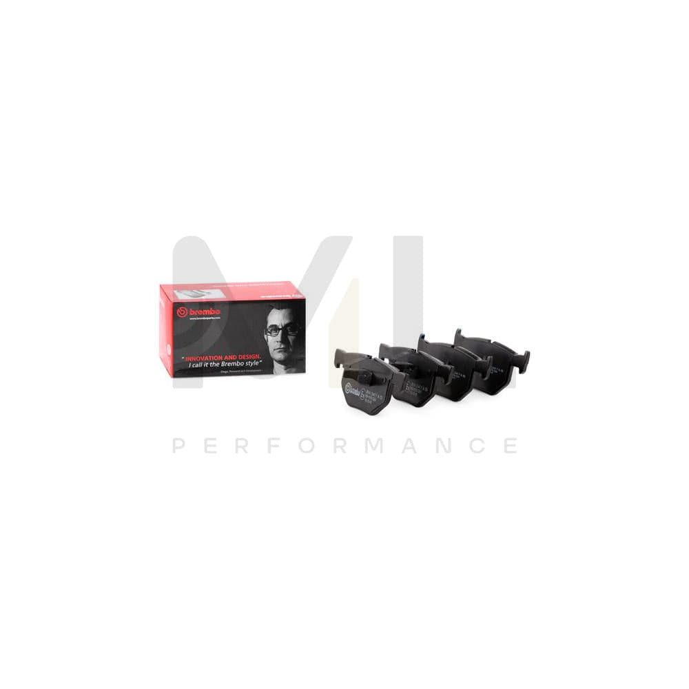 Brembo P 06 056 Brake Pad Set Prepared For Wear Indicator, With Piston Clip | ML Performance Car Parts