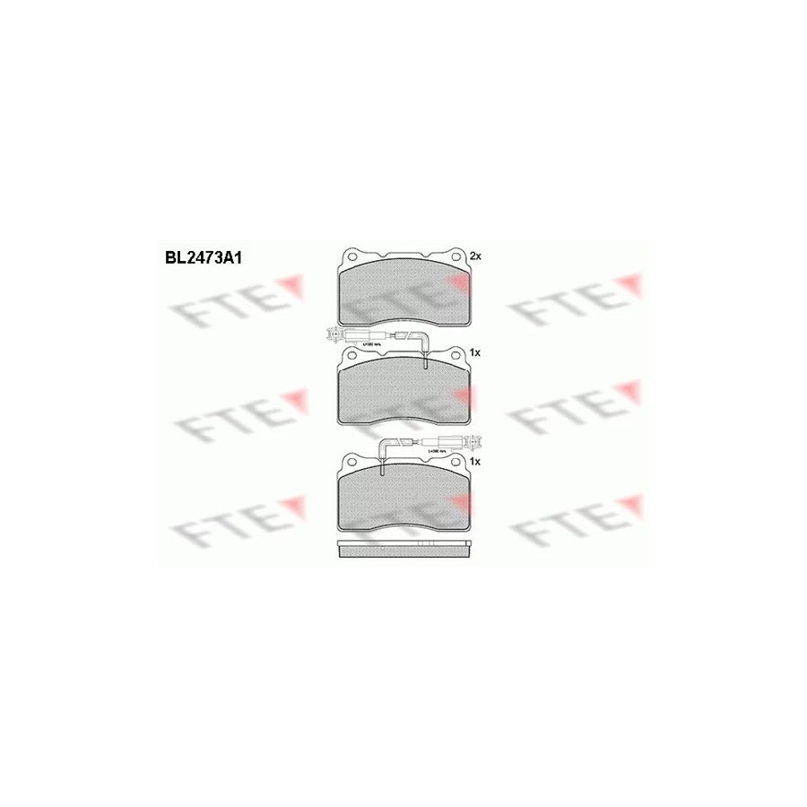 Fte BL2473A1 Brake Pad Set | ML Performance UK Car Parts