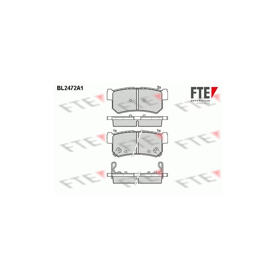 Fte BL2472A1 Brake Pad Set | ML Performance UK Car Parts