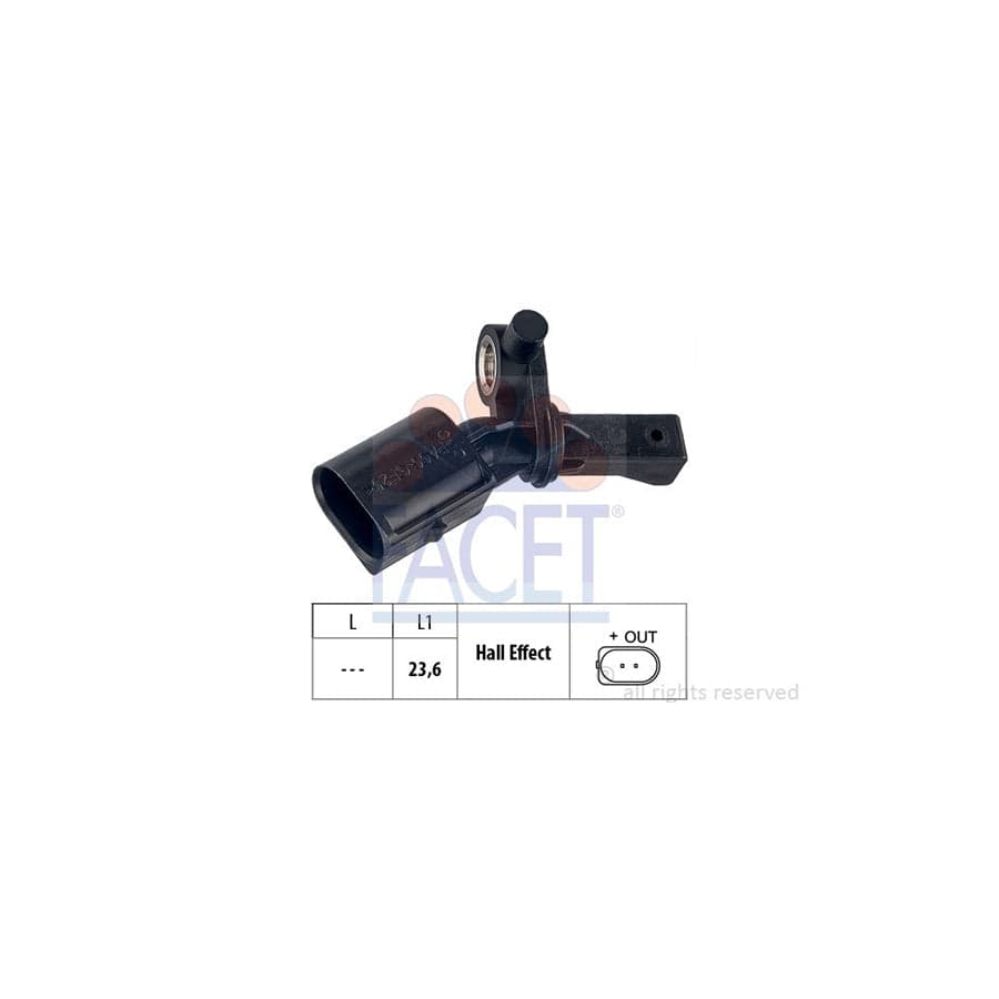 FACET 21.0012 ABS Sensor | ML Performance UK Car Parts