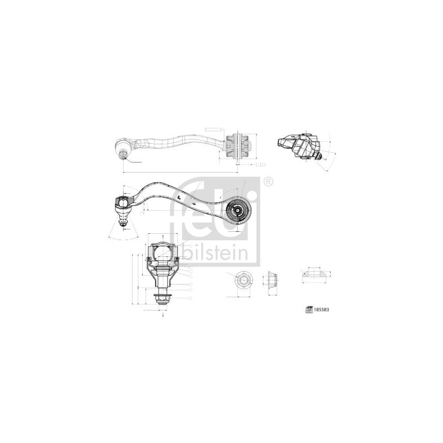 Febi Bilstein 185583 Suspension Arm