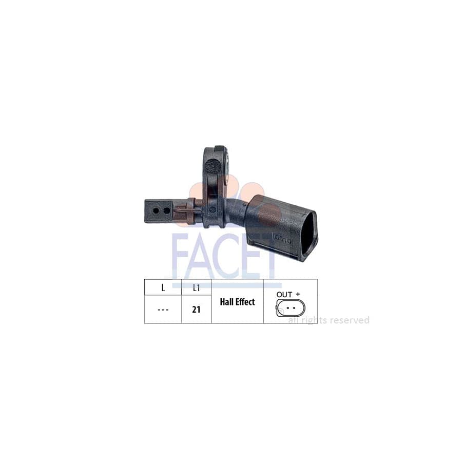 FACET 21.0010 ABS Sensor | ML Performance UK Car Parts