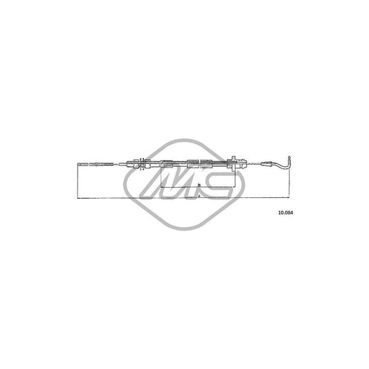 Metalcaucho 83787 Throttle Cable for VW Golf I Hatchback (17) | ML Performance UK Car Parts