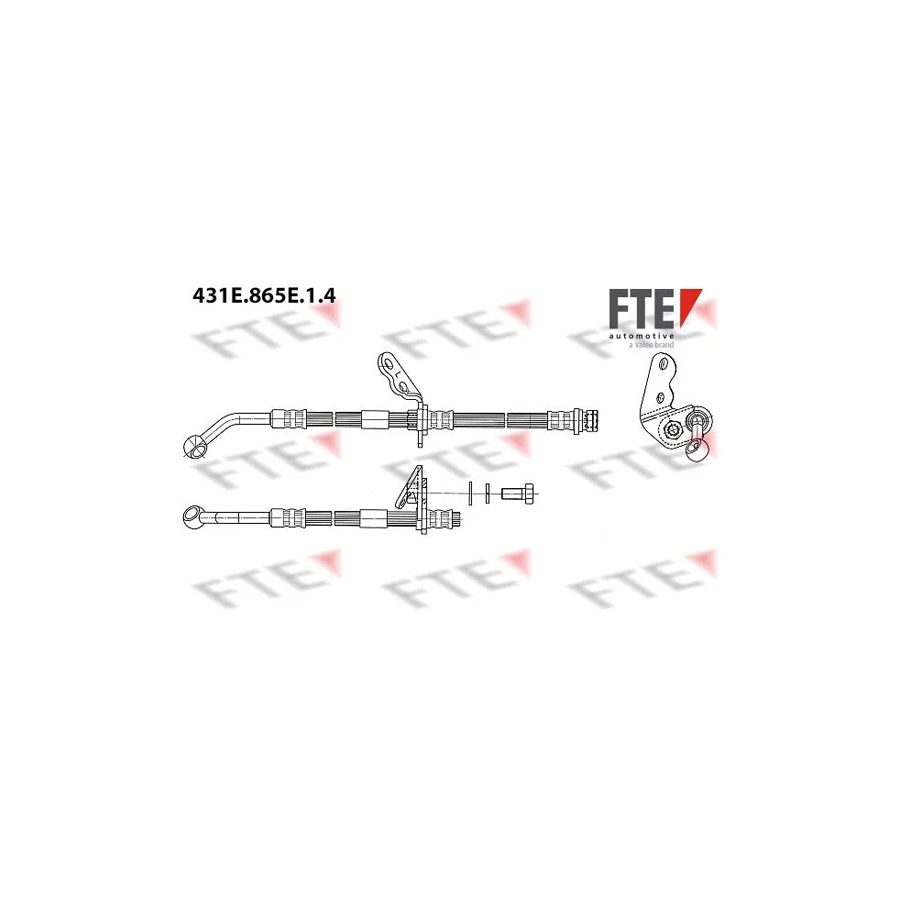 Fte 9240959 Brake Hose For Honda Civic | ML Performance UK Car Parts