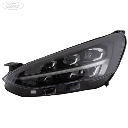 GENUINE FORD 2434034 FOCUS N/S PASSENGER SIDE LED HEADLAMP WITH BLACK BEZELS 20 | ML Performance UK