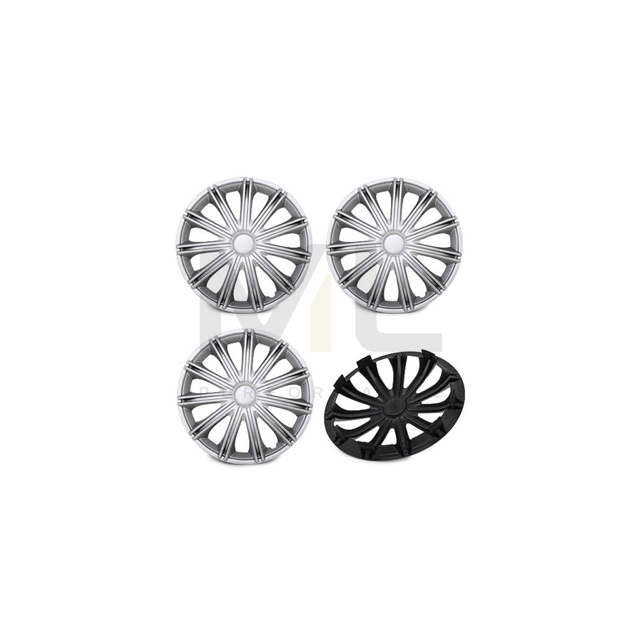 ARGO 14 NERO Wheel trims 14 Inch Silver | ML Performance Car Parts