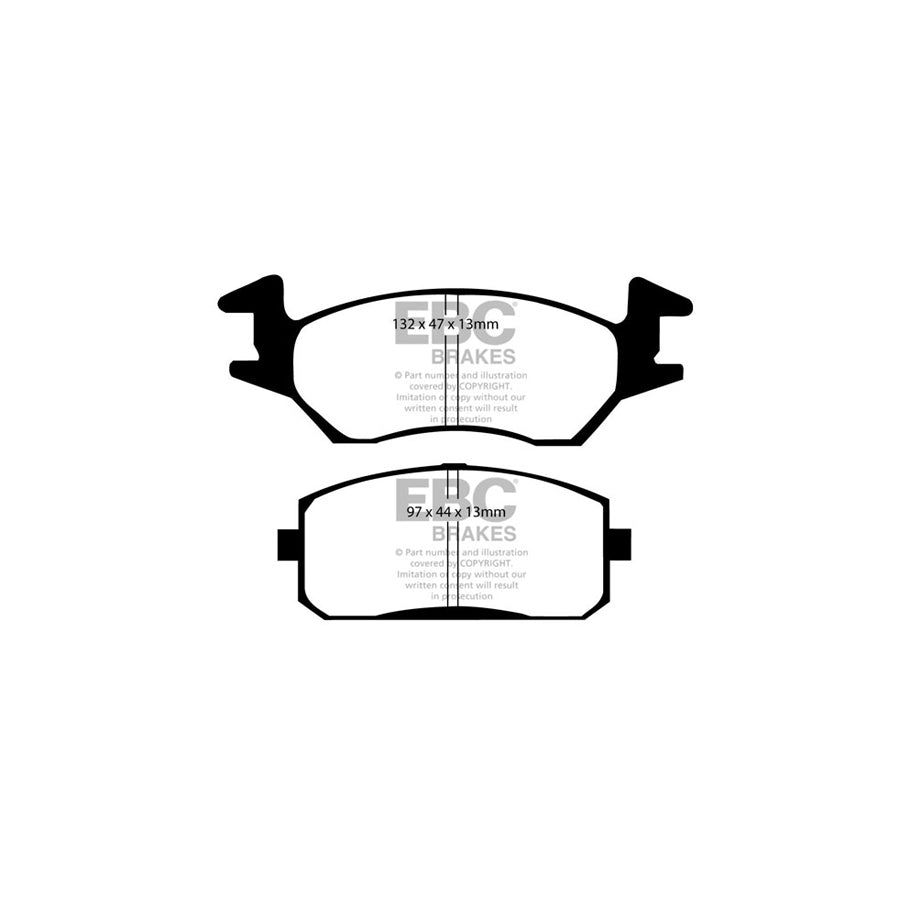 EBC DP638 Toyota Starlet Ultimax Front Brake Pads 2 | ML Performance UK Car Parts