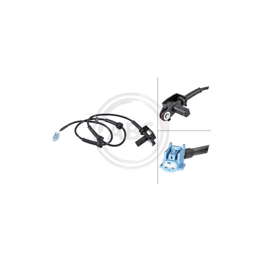 A.B.S. 31689 ABS Sensor for NISSAN 350 Z | ML Performance UK Car Parts