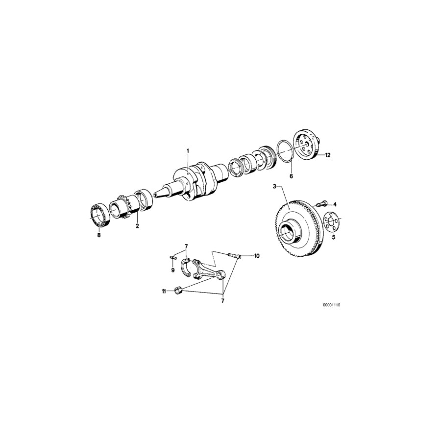 Genuine BMW 11221336380 Flywheel (Inc. R 75 ) | ML Performance UK Car Parts