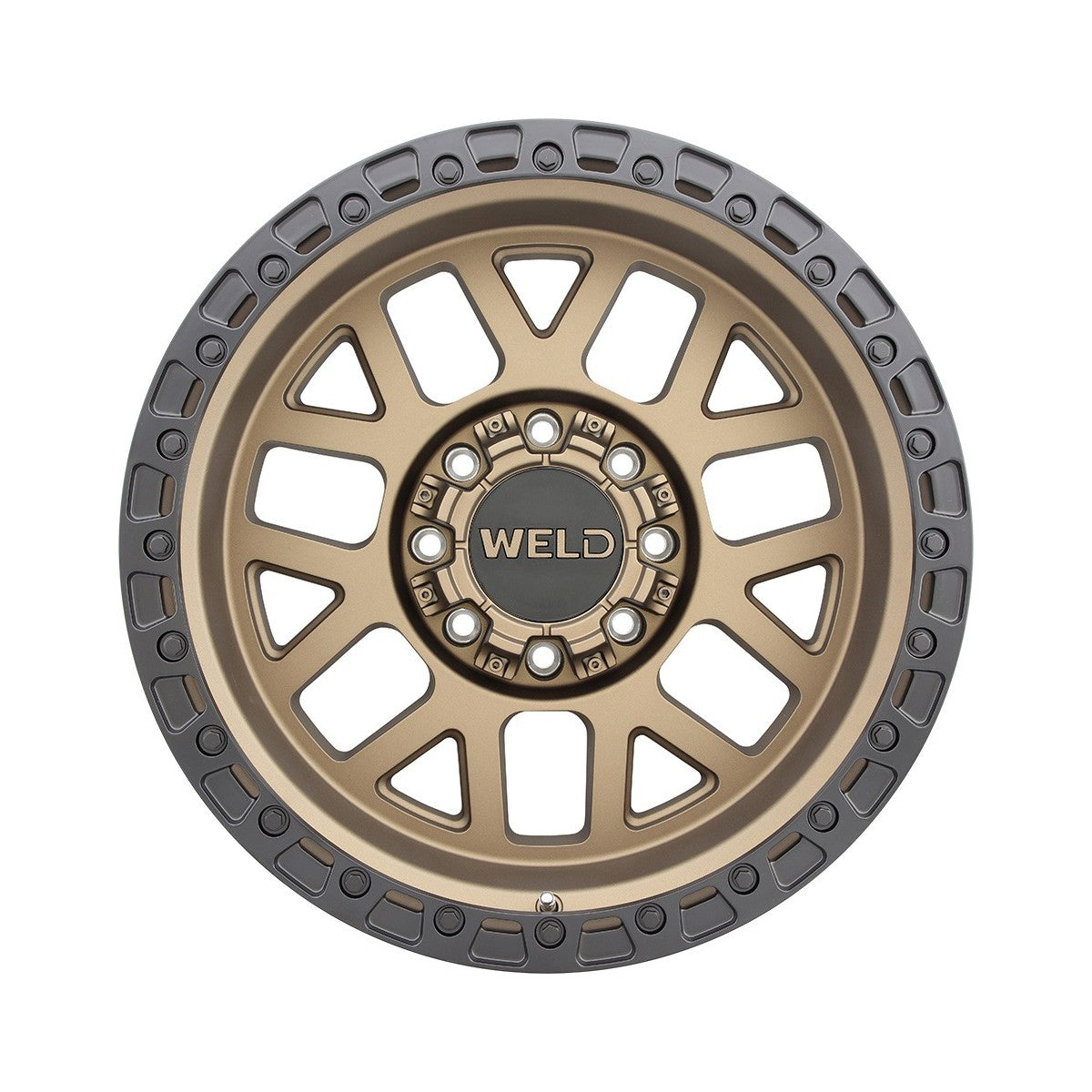 Weld W11522017475 Cinch W115 Wheel 22x12 8x170 ET-44 BS4.75 Satin Bronze - Satin Black