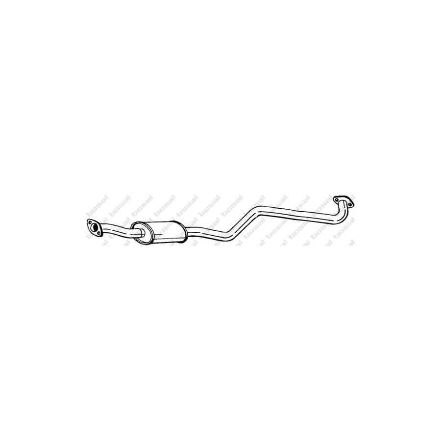 Bosal 286-035 Middle Silencer For Toyota Corolla