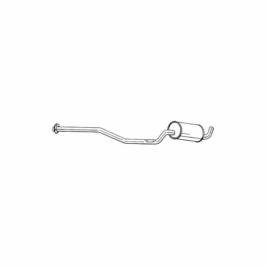 Bosal 286-007 Middle Silencer