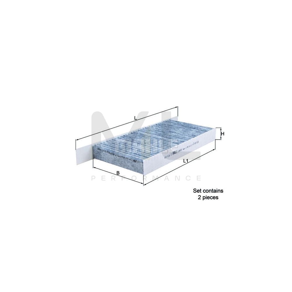 MAHLE ORIGINAL LAK 426/S Pollen filter for RENAULT LAGUNA Activated Carbon Filter | ML Performance Car Parts