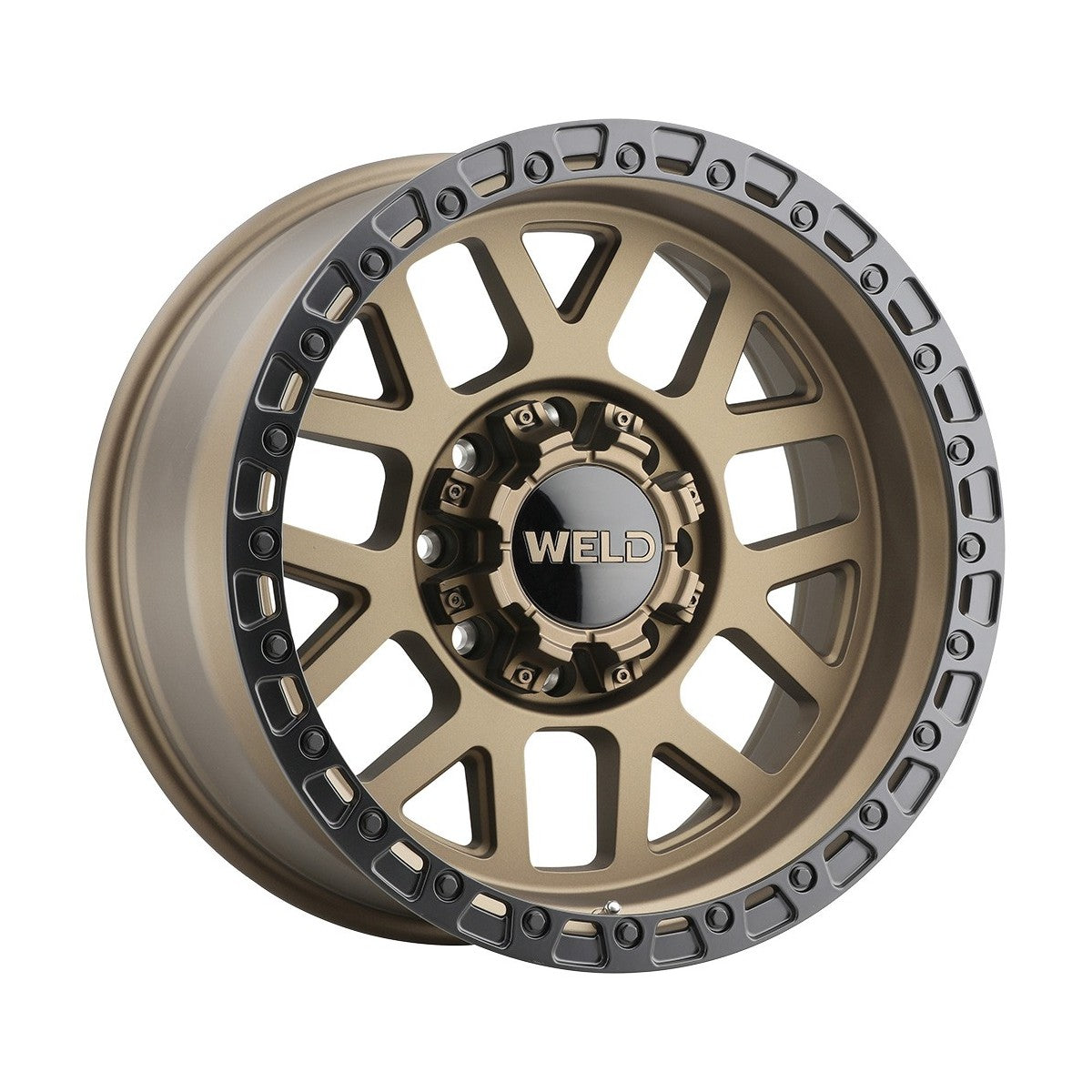 Weld W11522017475 Cinch W115 Wheel 22x12 8x170 ET-44 BS4.75 Satin Bronze - Satin Black