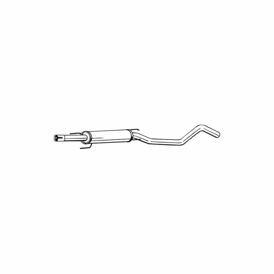 Bosal 285-967 Middle Silencer