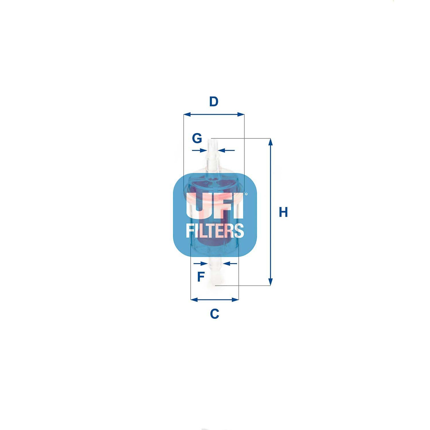 UFI 31.027.00 Fuel Filter