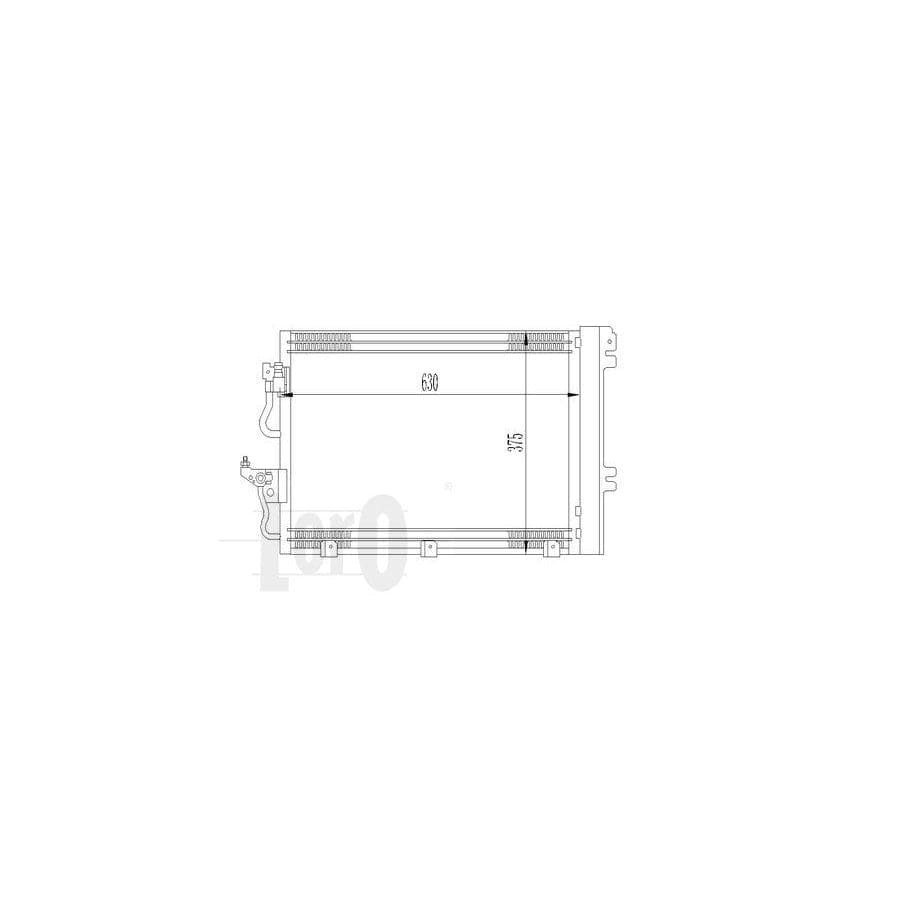 Abakus 0370160023 Air Conditioning Condenser | ML Performance UK