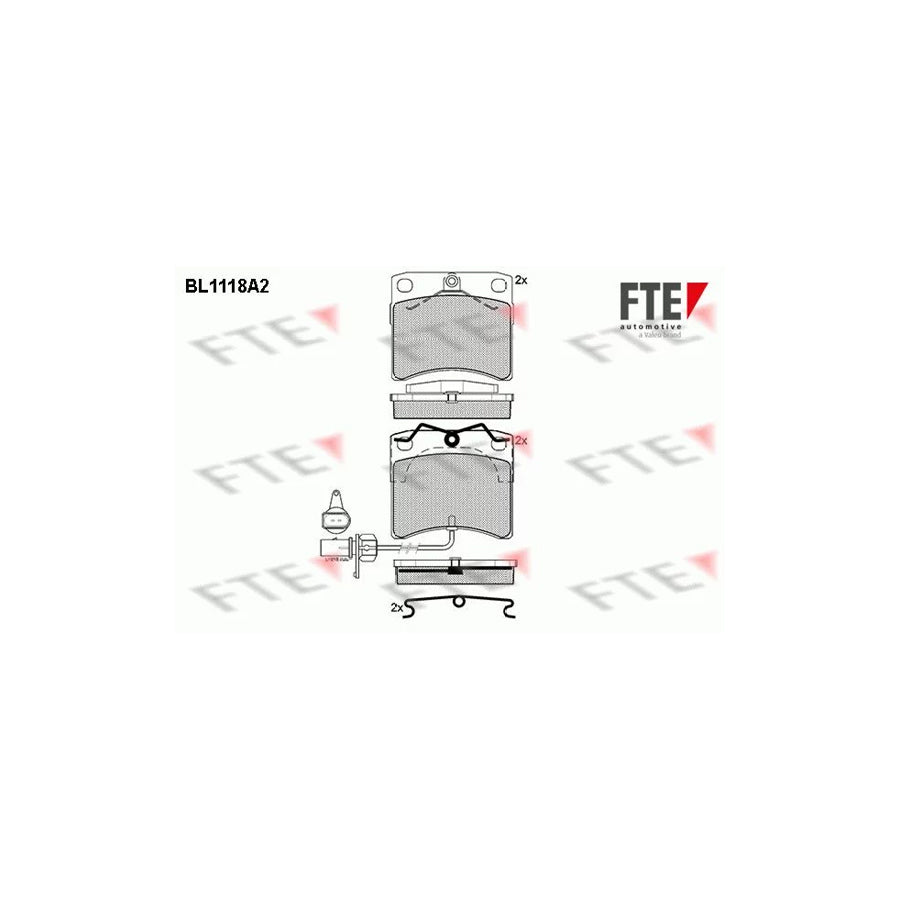 Fte 9010032 Brake Pad Set | ML Performance UK Car Parts