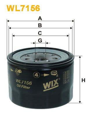 WIX Filters WL7156 Oil Filter