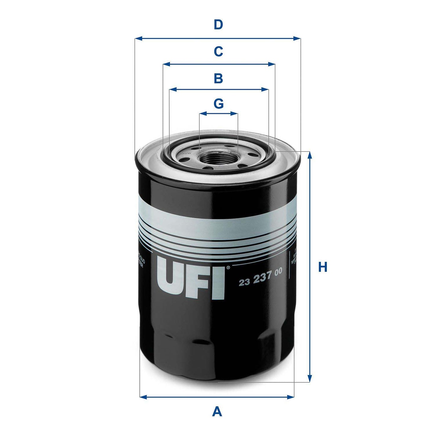 UFI 23.120.00 Oil Filter