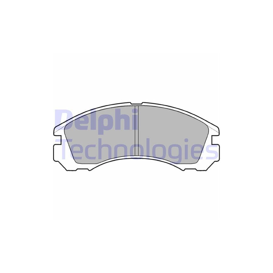 Delphi Lp871 Brake Pad Set