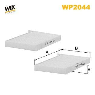 WIX Filters WP2044 Pollen Filter