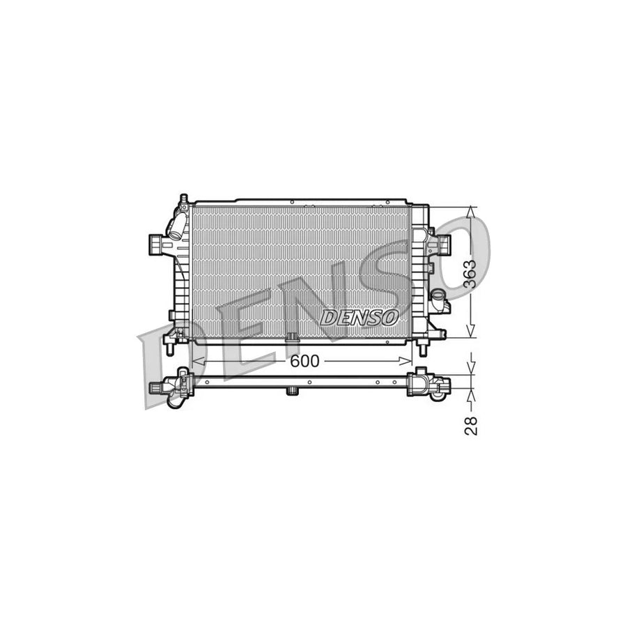 Denso DRM20100 Drm20100 Engine Radiator | ML Performance UK