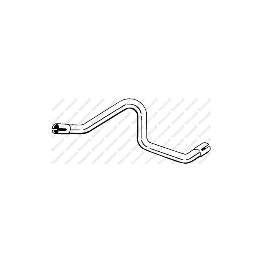 Bosal 810-813 Exhaust Pipe For Land Rover Discovery I (Lj)