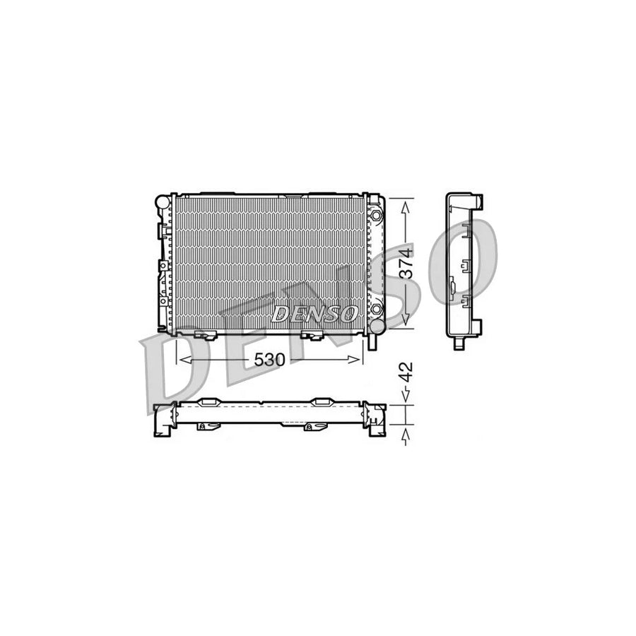 Denso DRM17026 Drm17026 Engine Radiator | ML Performance UK