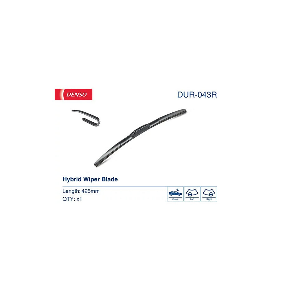 Denso DUR043R Wiper Blade Hybrid Dur-043R | ML Performance UK