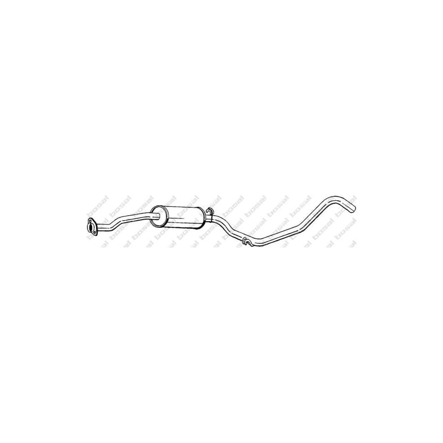 Bosal 287-001 Middle Silencer