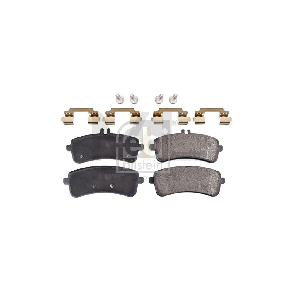 Febi Bilstein 16969 Brake Pad Set Rear Axle, With Attachment Material | ML Performance Car Parts