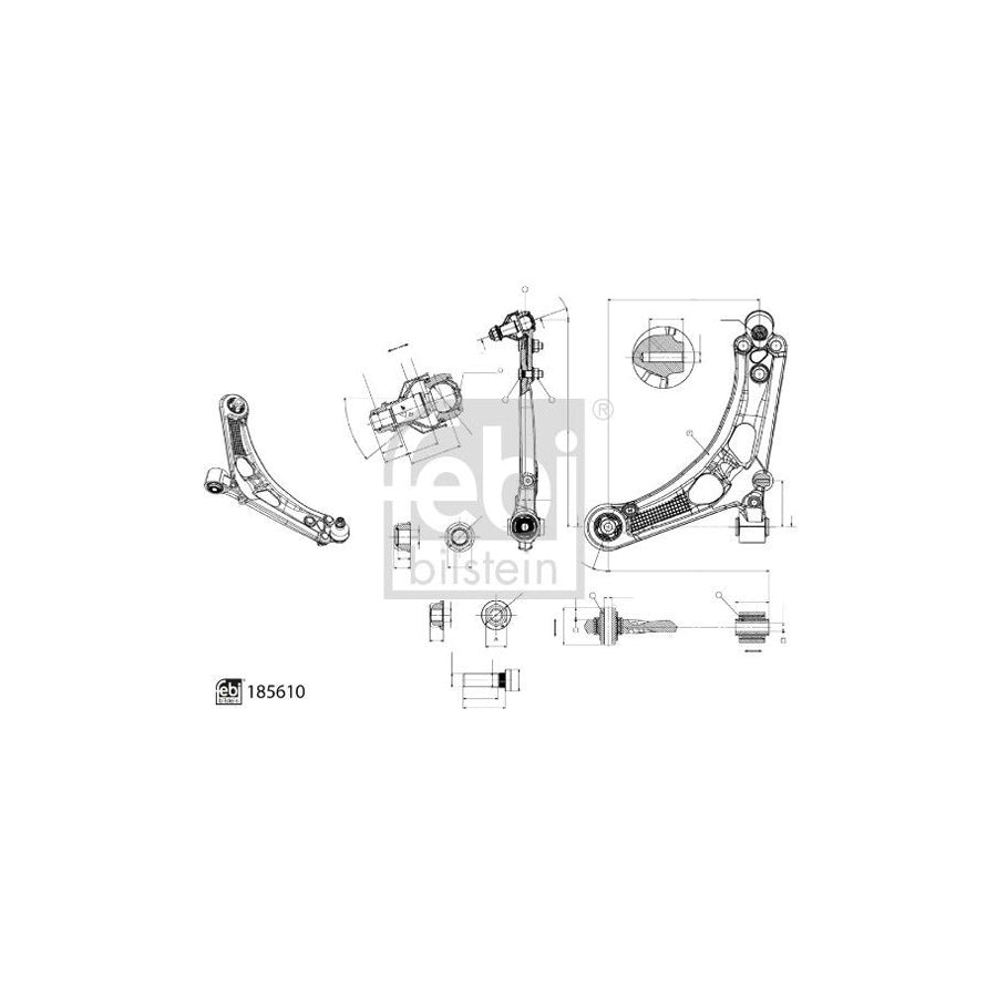 Febi Bilstein 185610 Suspension Arm